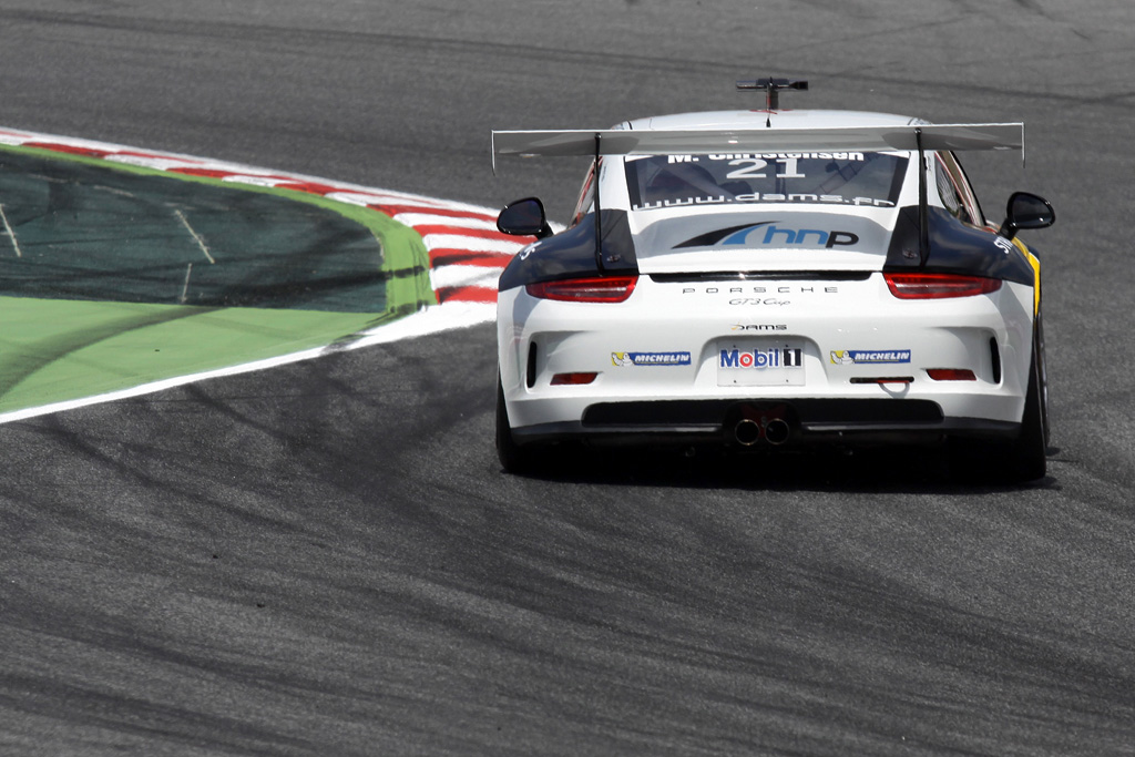 Michael Christensen på Circuit de Catalunya
(Foto: Grand Prix Photo)